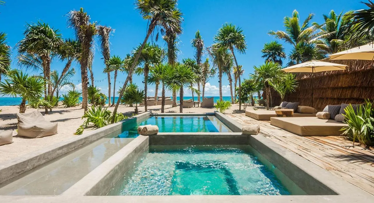 Beachfront Villa Soliman Bay 12 Tulum